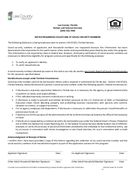 Cdbg Homeownership Assistance Application - Lee County, Florida, Page 13