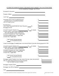 Cdbg Homeownership Assistance Application - Lee County, Florida, Page 8