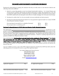 Home Down Payment Assistance Application - Lee County, Florida, Page 10