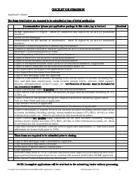 Home Down Payment Assistance Application - Lee County, Florida, Page 2