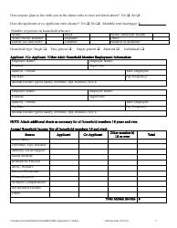 Home Down Payment Assistance Application - Lee County, Florida, Page 5