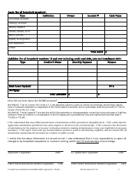 Home Down Payment Assistance Application - Lee County, Florida, Page 6