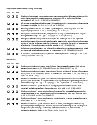 Broker Audit Declaration - Arizona, Page 6