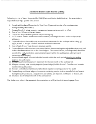 Property Management Audit Packet - Arizona, Page 3