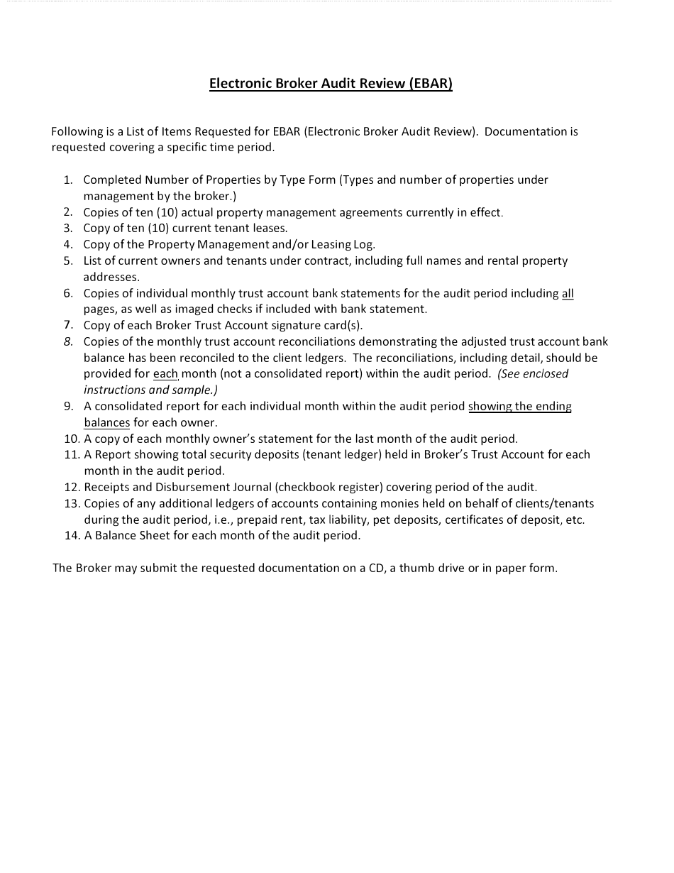Property Management Audit Packet - Arizona, Page 3