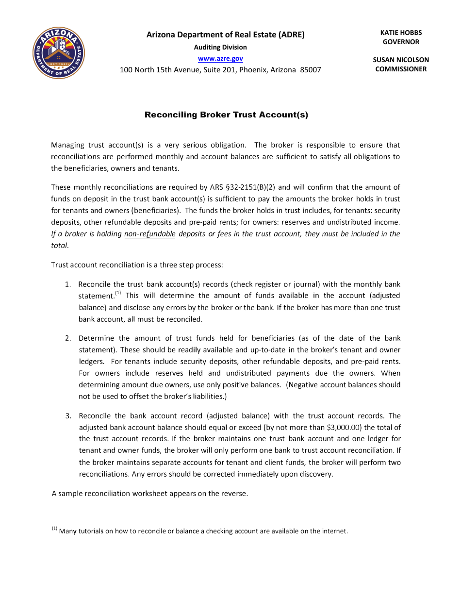 Property Management Audit Packet - Arizona, Page 4