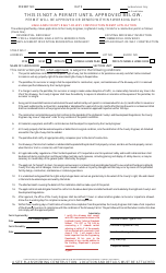 Document preview: Highlands County Right-Of-Way Construction Permit Application - Highlands County, Florida