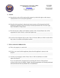 Application for Timeshare Public Report - Arizona, Page 18
