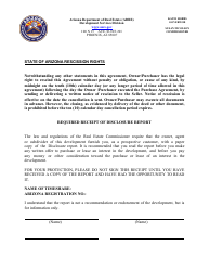 Application for Timeshare Public Report - Arizona, Page 28