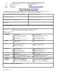 Document preview: Form 3070OEE Request for Trades Education Course Approval - Wisconsin