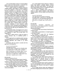 General Anesthesia Permit Application Form - Oregon, Page 13