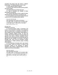 General Anesthesia Permit Application Form - Oregon, Page 23