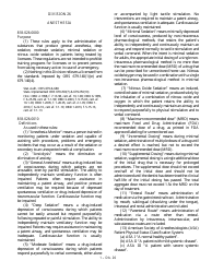 Minimal Sedation Permit Applciation Form - Oregon, Page 10