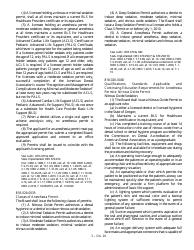 Minimal Sedation Permit Applciation Form - Oregon, Page 12