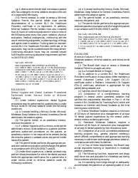 Minimal Sedation Permit Applciation Form - Oregon, Page 15
