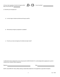 Moderate Sedation Permit Application Form - Oregon, Page 9