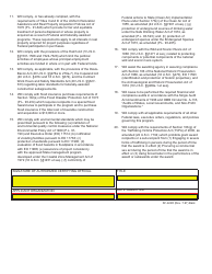 Form SF-424D Assurances - Construction Programs, Page 2