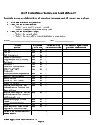Senior Homeowner Assistance Program (Shap) Application - City of Cleveland, Ohio, Page 7