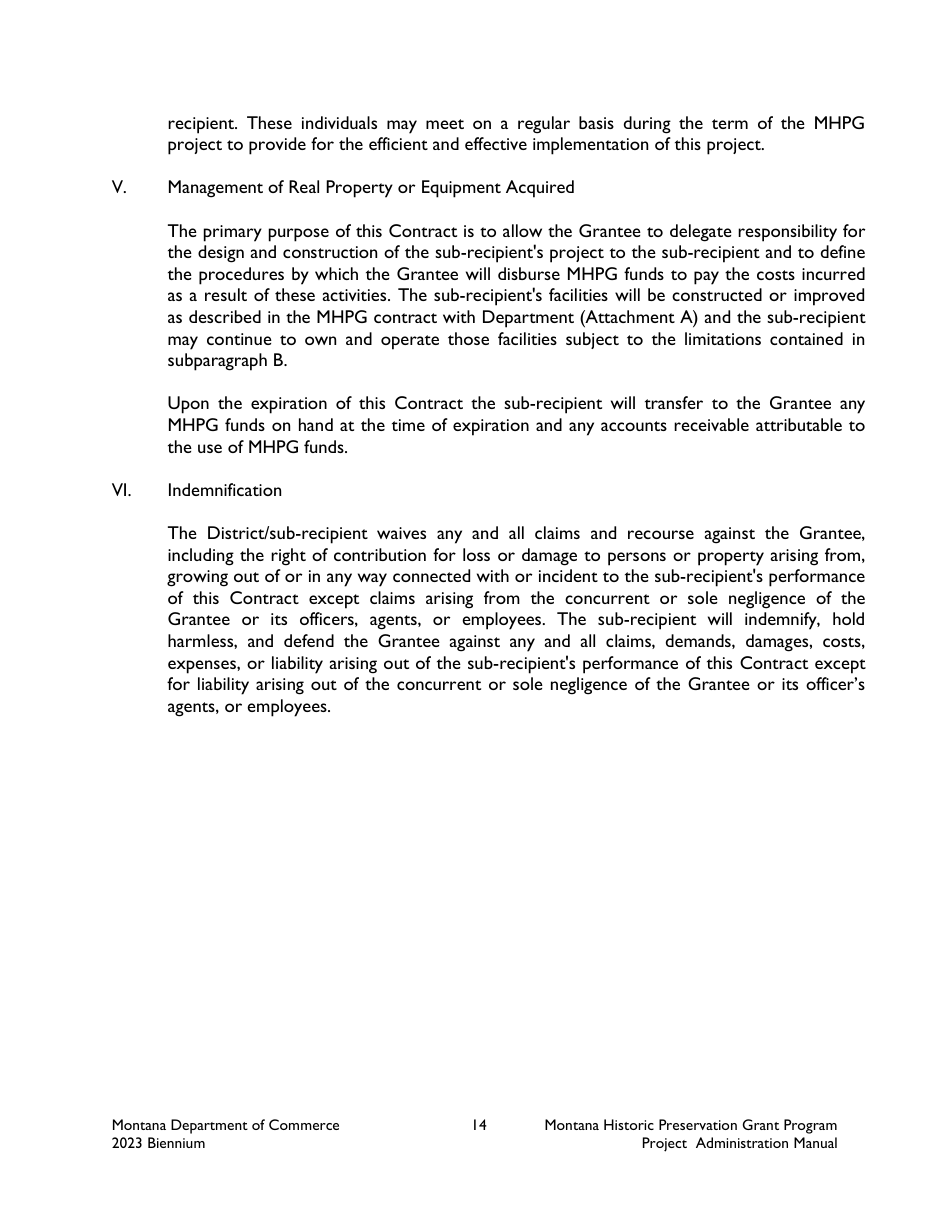 Exhibit 1-C Sample Agreement - Montana, Page 4