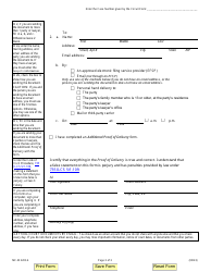 Form MC-M2203.4 Motion to Continue (Reschedule) or Extend Time - Illinois, Page 3