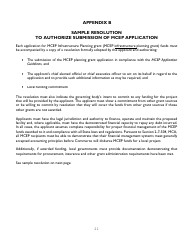 Administration Guidelines &amp; Application for Infrastructure Planning Grants - Montana, Page 21