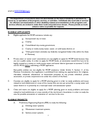 Administration Guidelines &amp; Application for Infrastructure Planning Grants - Montana, Page 4