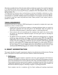Administration Guidelines &amp; Application for Infrastructure Planning Grants - Montana, Page 9