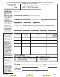 Document preview: Form EX-AA2907.4 Additional Arrests or Cases for Expungement - Illinois