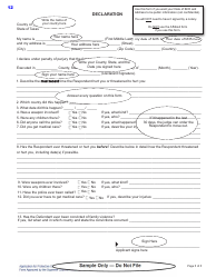 Protective Order Kit - Texas, Page 12
