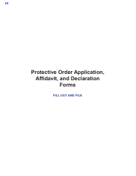 Protective Order Kit - Texas, Page 13