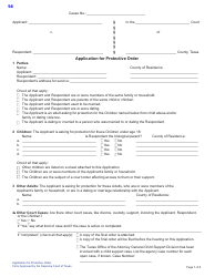 Protective Order Kit - Texas, Page 14