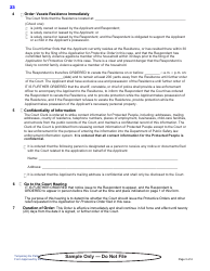 Protective Order Kit - Texas, Page 23