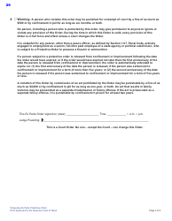Protective Order Kit - Texas, Page 29