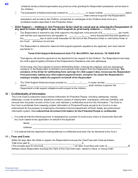 Protective Order Kit - Texas, Page 43