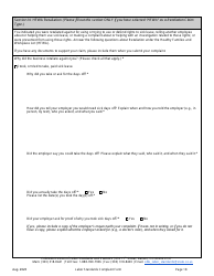 Labor Standards Complaint Form - Colorado, Page 18
