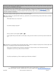 Labor Standards Complaint Form - Colorado, Page 20