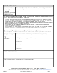Labor Standards Complaint Form - Colorado, Page 24
