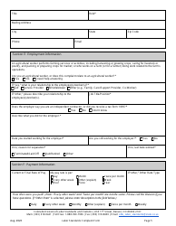 Labor Standards Complaint Form - Colorado, Page 5