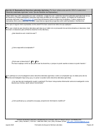 Formulario De Queja De Normas Laborales - Colorado (Spanish), Page 20