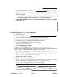 Form CC-DR-094 Counter-Claim for Absolute Divorce - Maryland, Page 5