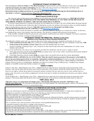 Form DC-CV-081 Petition for Warrant of Restitution - Maryland, Page 2