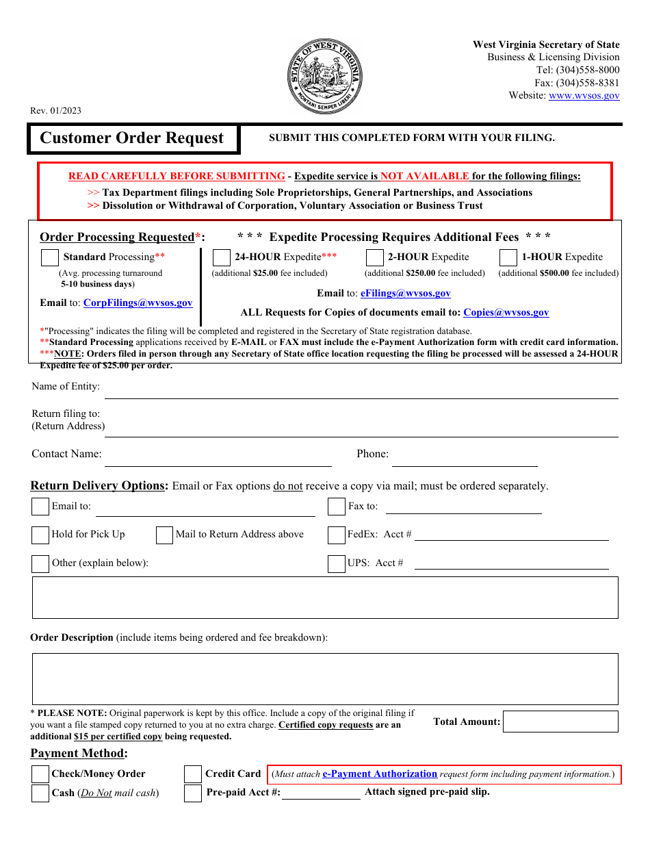 Form LLD-10 Application for Reinstatement of Revoked or Administratively Dissolved Limited Liability Company - West Virginia, Page 5