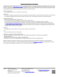 Form 2509 Application for Title Service Certificate of Registration - Missouri, Page 2