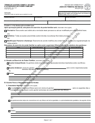 Form JD-FM-284PT Custody Agreement and Parenting Plan - Connecticut (Portuguese)