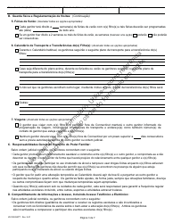 Form JD-FM-284PT Custody Agreement and Parenting Plan - Connecticut (Portuguese), Page 3