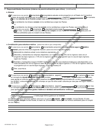 Formulario JD-FM-284S Acuerdo Sobre Custodia Y Plan De Crianza - Connecticut (Spanish), Page 5