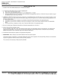 Form RW08-22 (UCC2) - California, Page 2