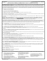 NRC Form 396 Certification of Medical Examination by Facility Licensee, Page 3