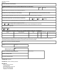 Form SFN52899 Application for Transient Merchant License - North Dakota, Page 2