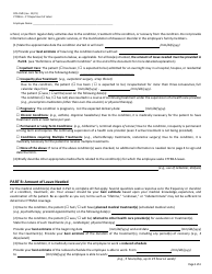 Form DOL-FME Certification of Health Care Provider for Employee&#039;s Serious Health Condition - Connecticut, Page 2